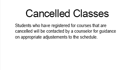 Class Schedule 3